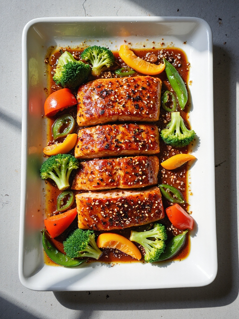 one pan teriyaki salmon recipe