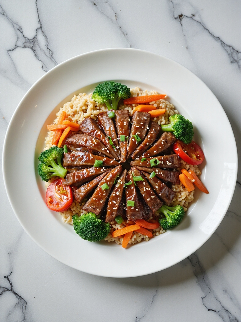 one skillet teriyaki beef dinner