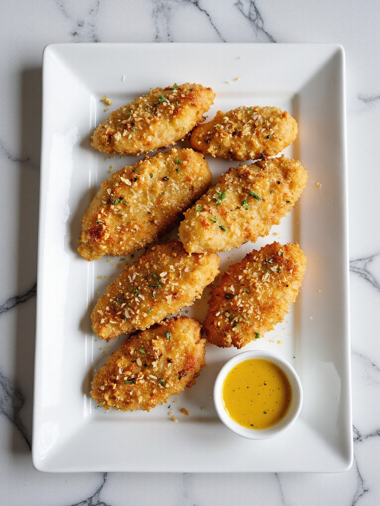 parmesan crusted air fryer tenders