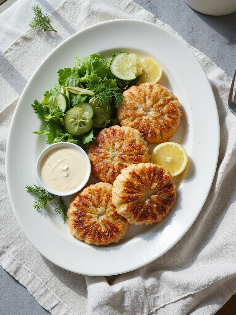 perfect meal with salmon