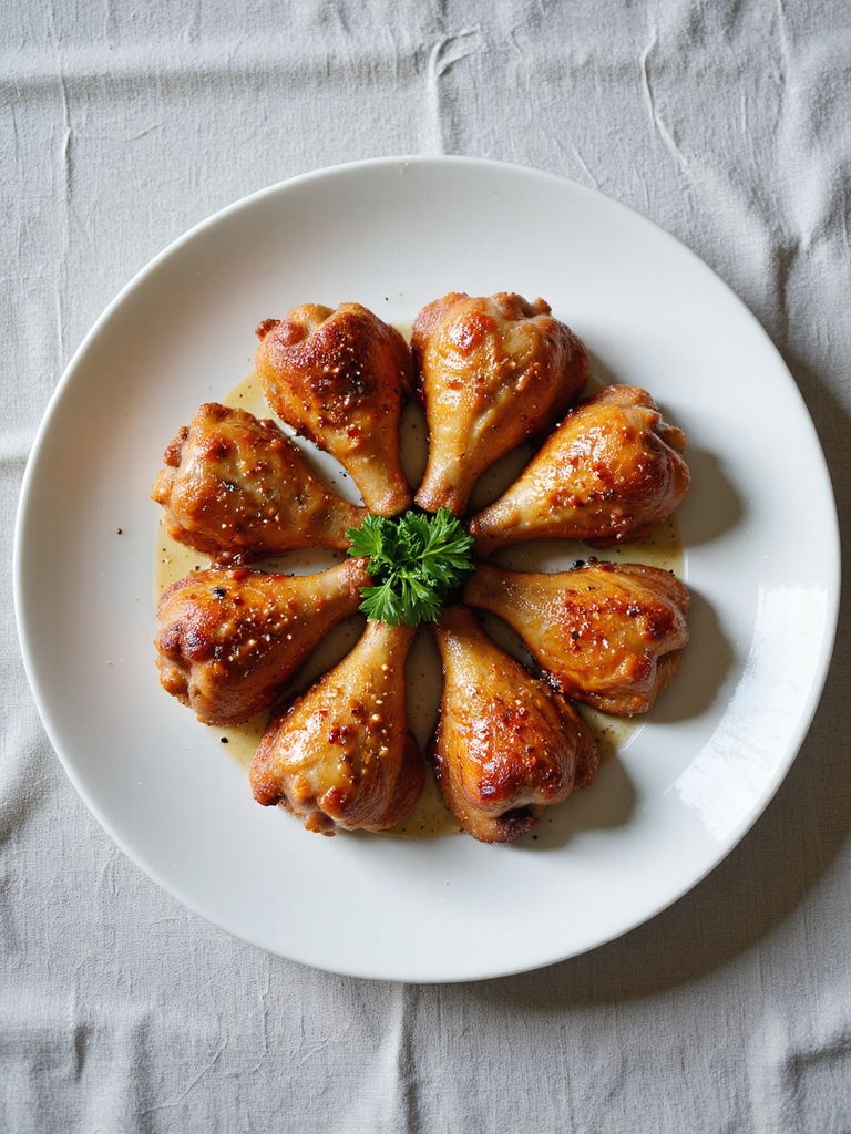 perfectly cooked air fryer drumsticks