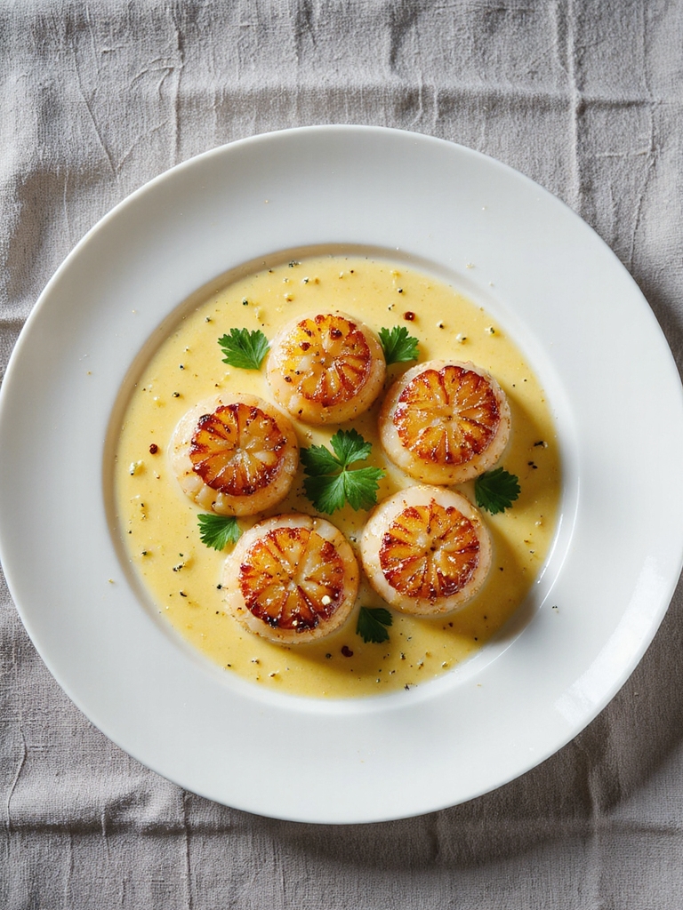perfectly seared scallops recipe