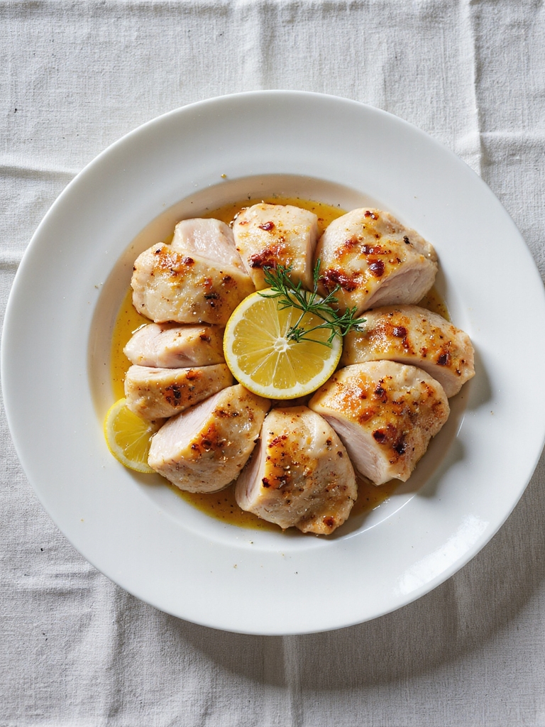 perfectly seasoned juicy chicken