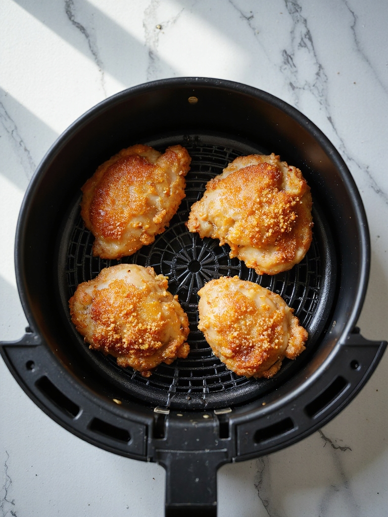 preheat for crispy chicken