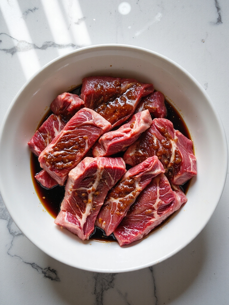 prepare beef for slow cooking