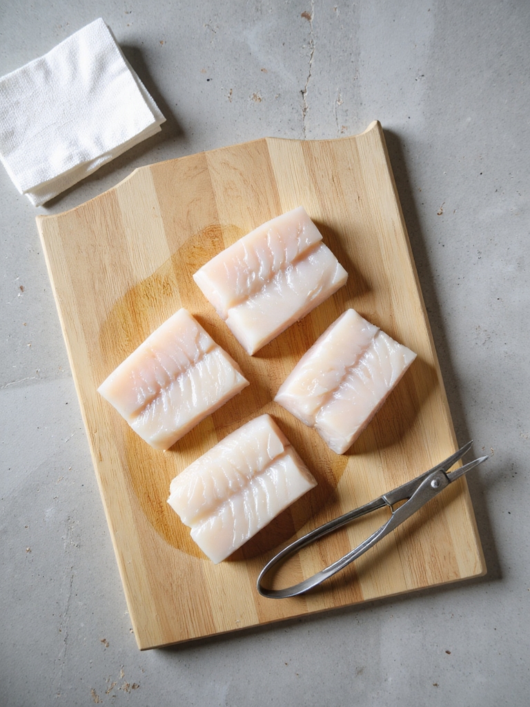 prepare fish for frying