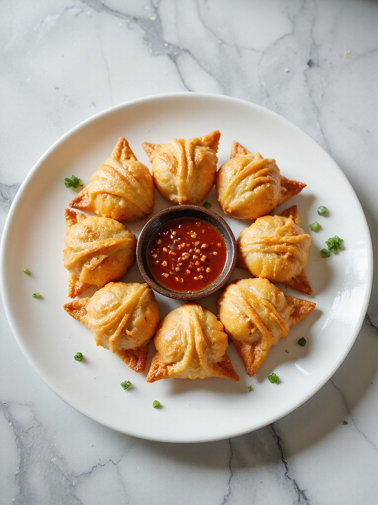 prepare freeze fry enjoy