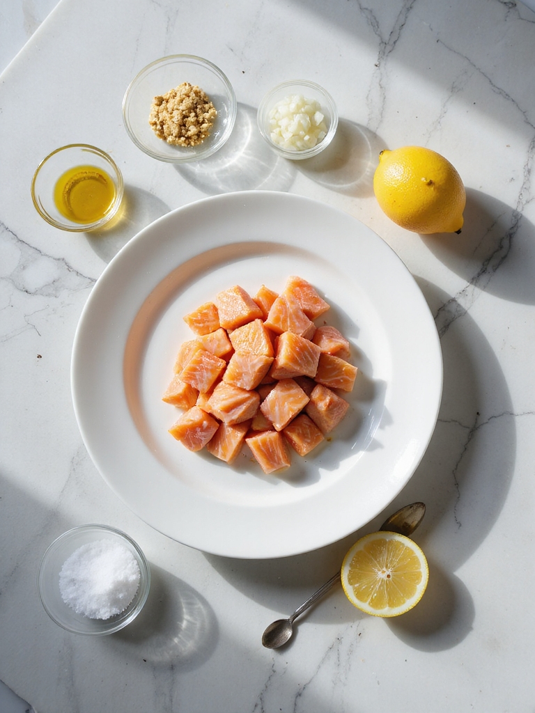 prepare salmon patties ingredients