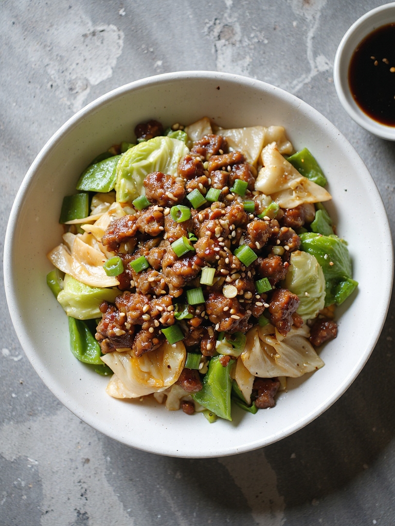 quick asian beef bowls