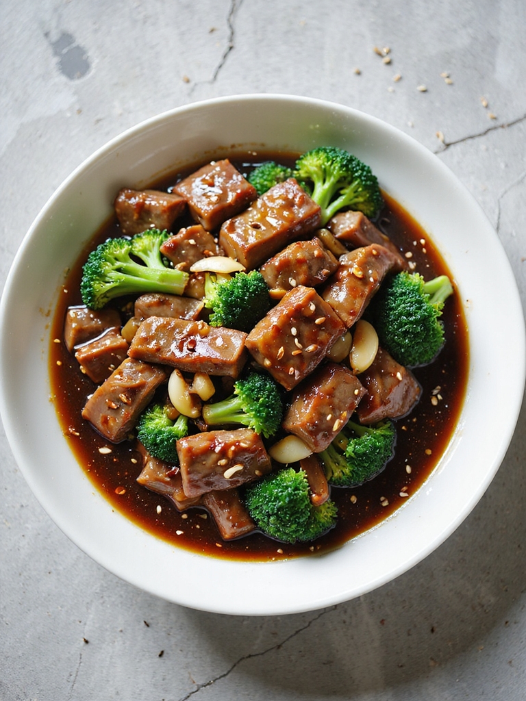 quick beef and broccoli