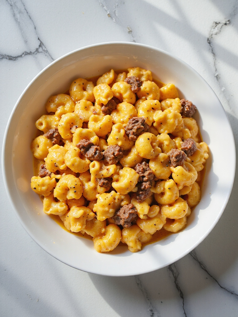 quick beef macaroni recipe