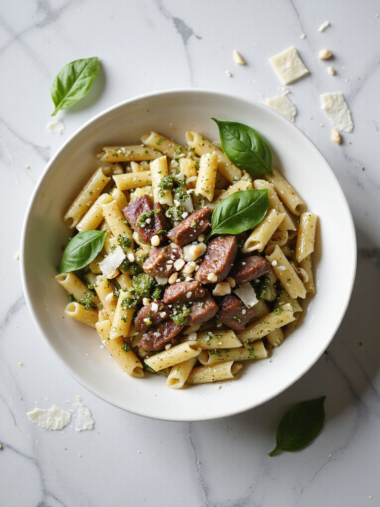 quick creamy beef pasta