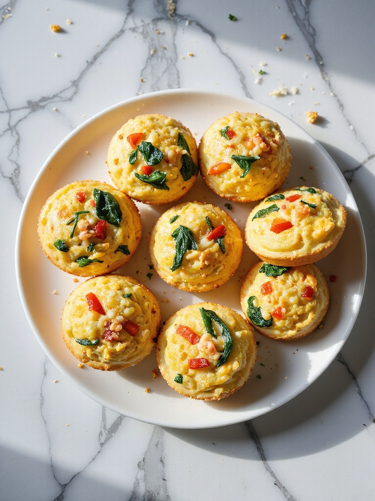 quick protein packed breakfast muffins