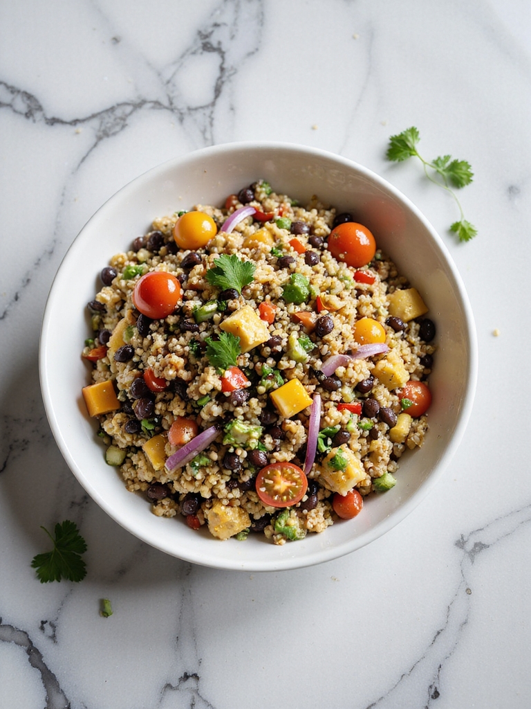 quinoa black bean salad recipe