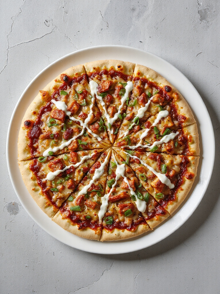 ranch bbq chicken pizza