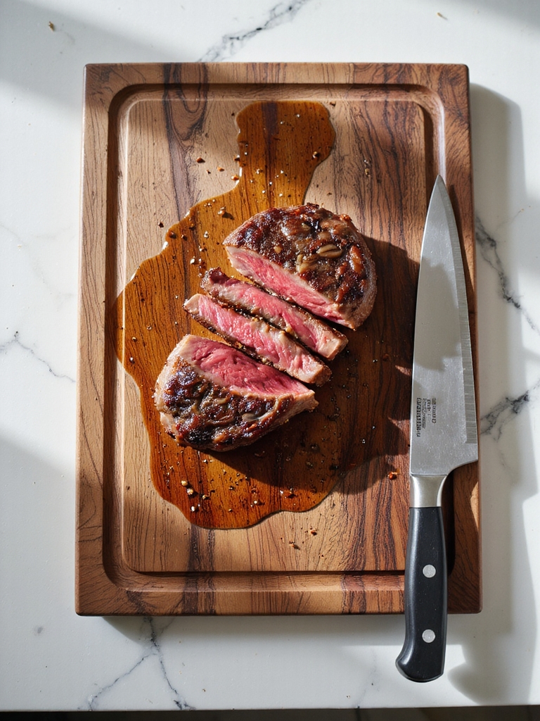 rest slice enhance tenderness