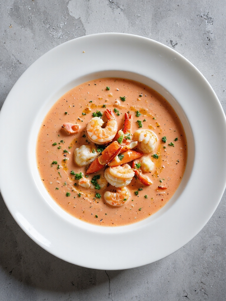 rich and creamy seafood bisque
