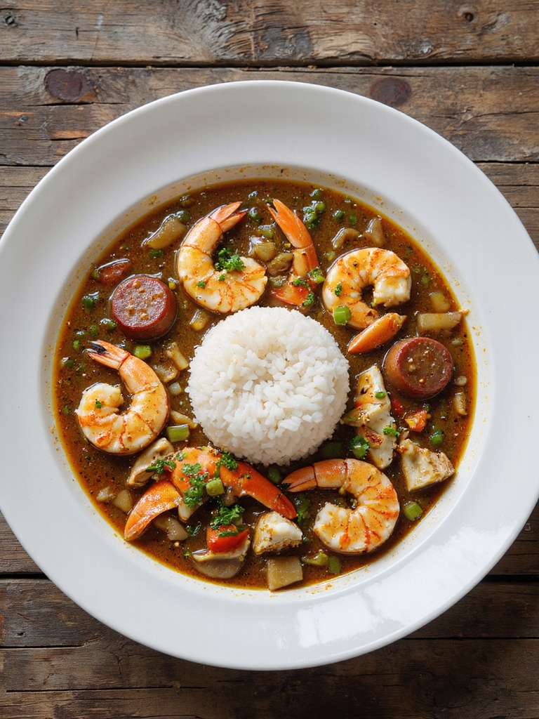 rich and hearty gumbo