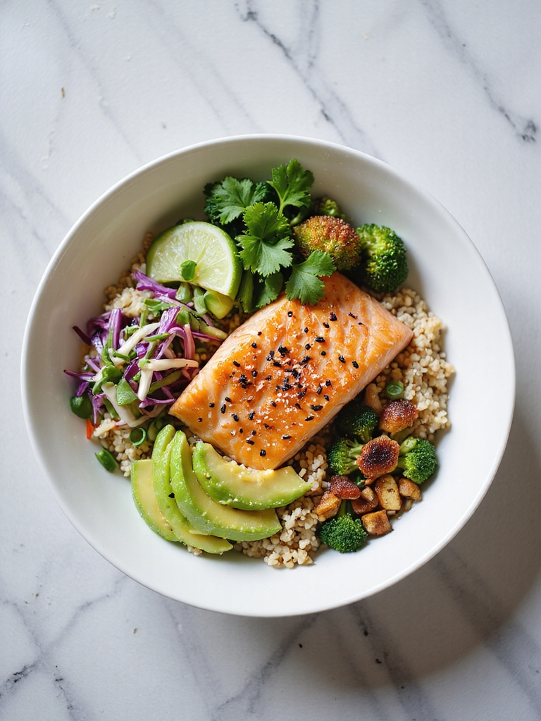 salmon bowl side pairings