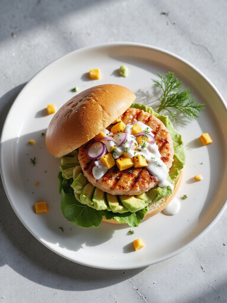 salmon burger topping suggestions