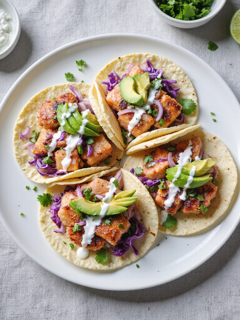 salmon patty taco transformation