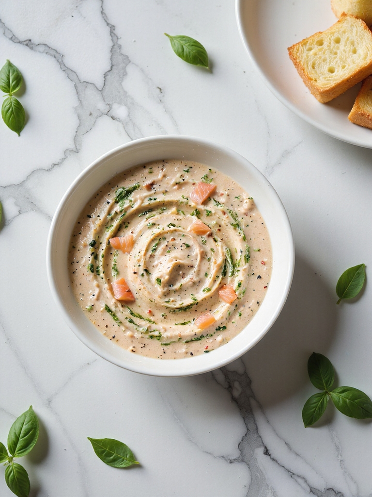salmon pesto dip recipe