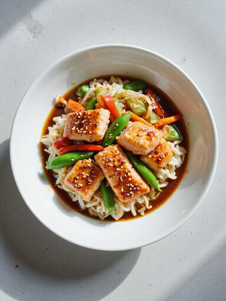 salmon stir fry pairings