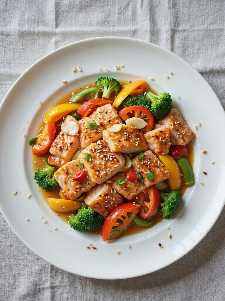 salmon stir fry recipe benefits
