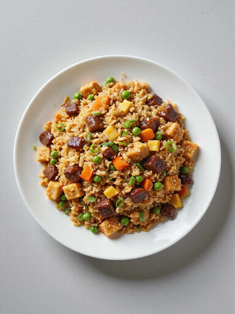 savory beef fried rice recipe