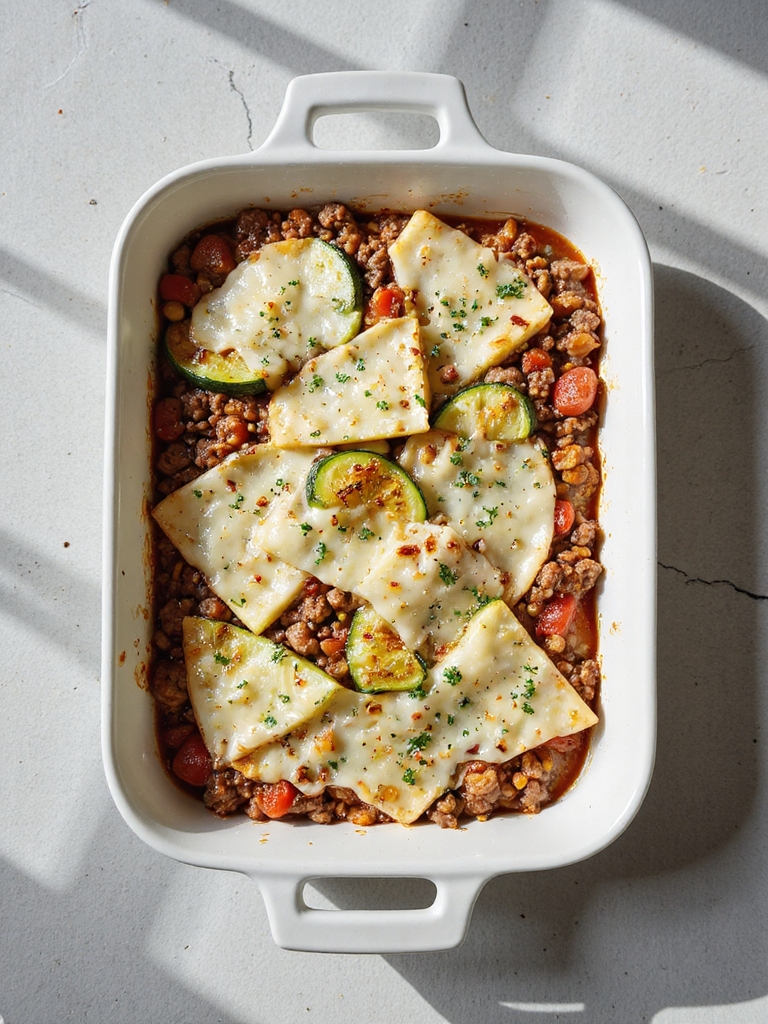 savory italian beef bake