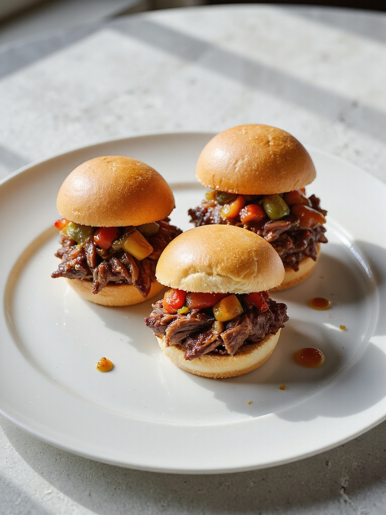 savory italian beef sandwiches