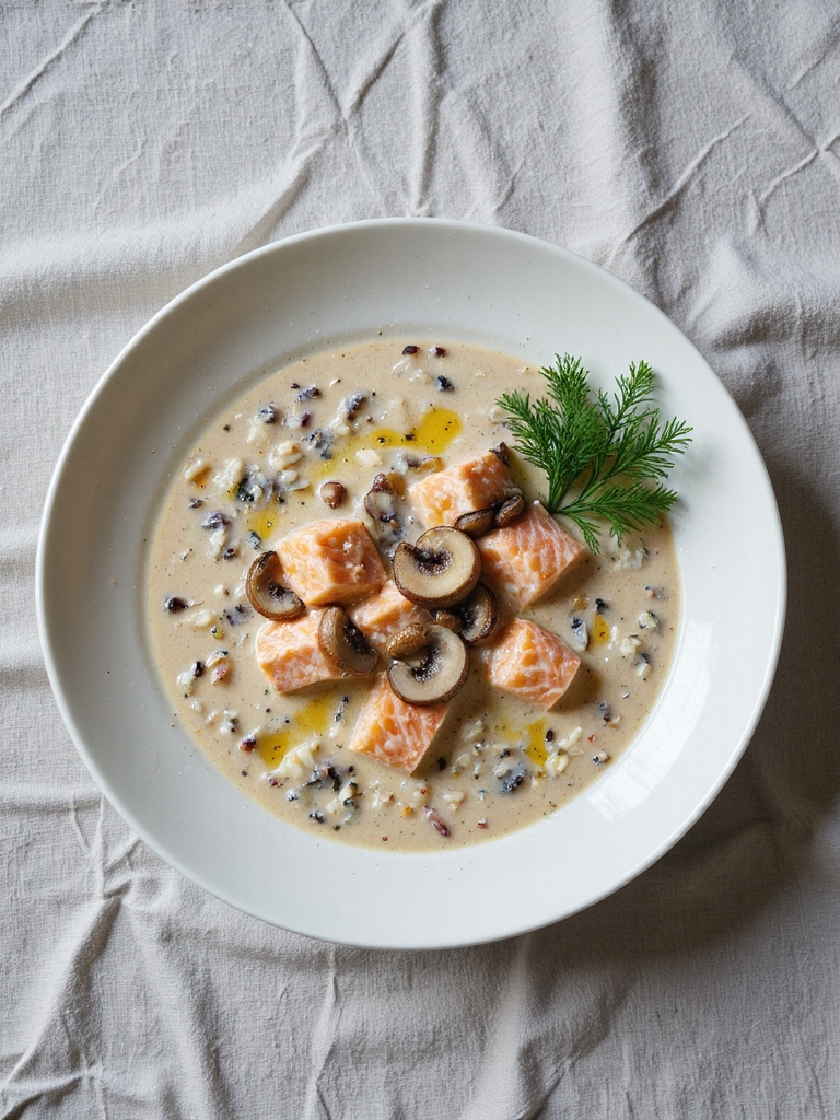 savory salmon chowder recipe