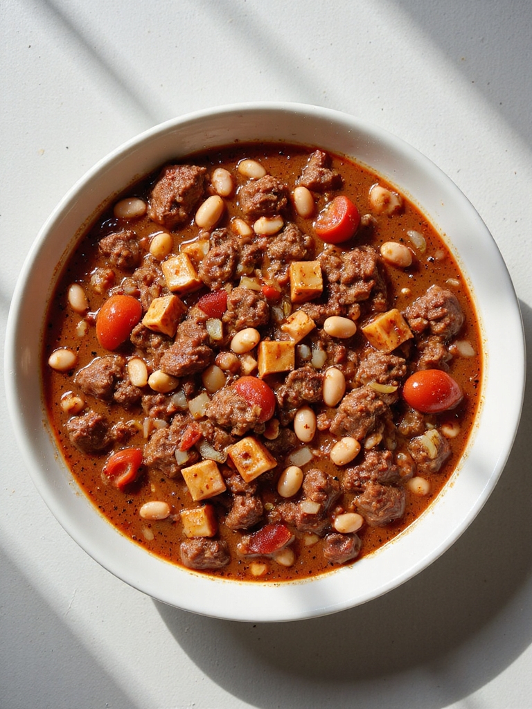 savory slow cooker chili