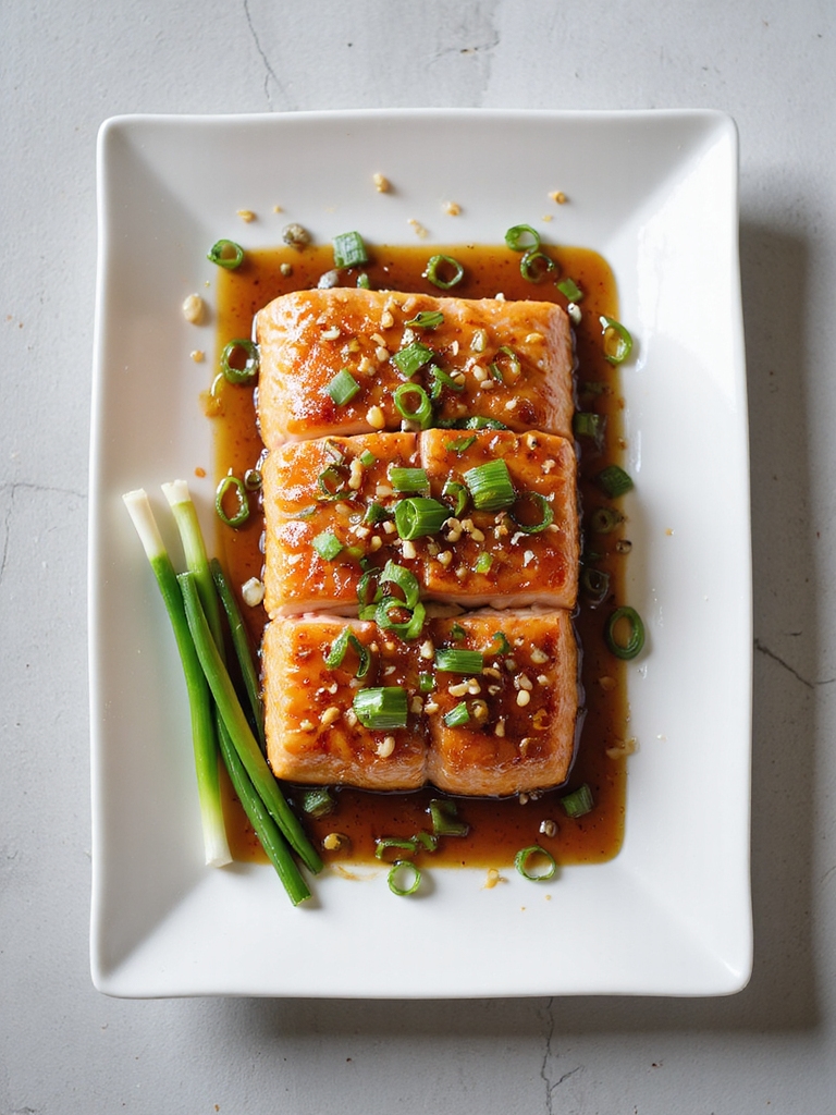 savory soy ginger salmon