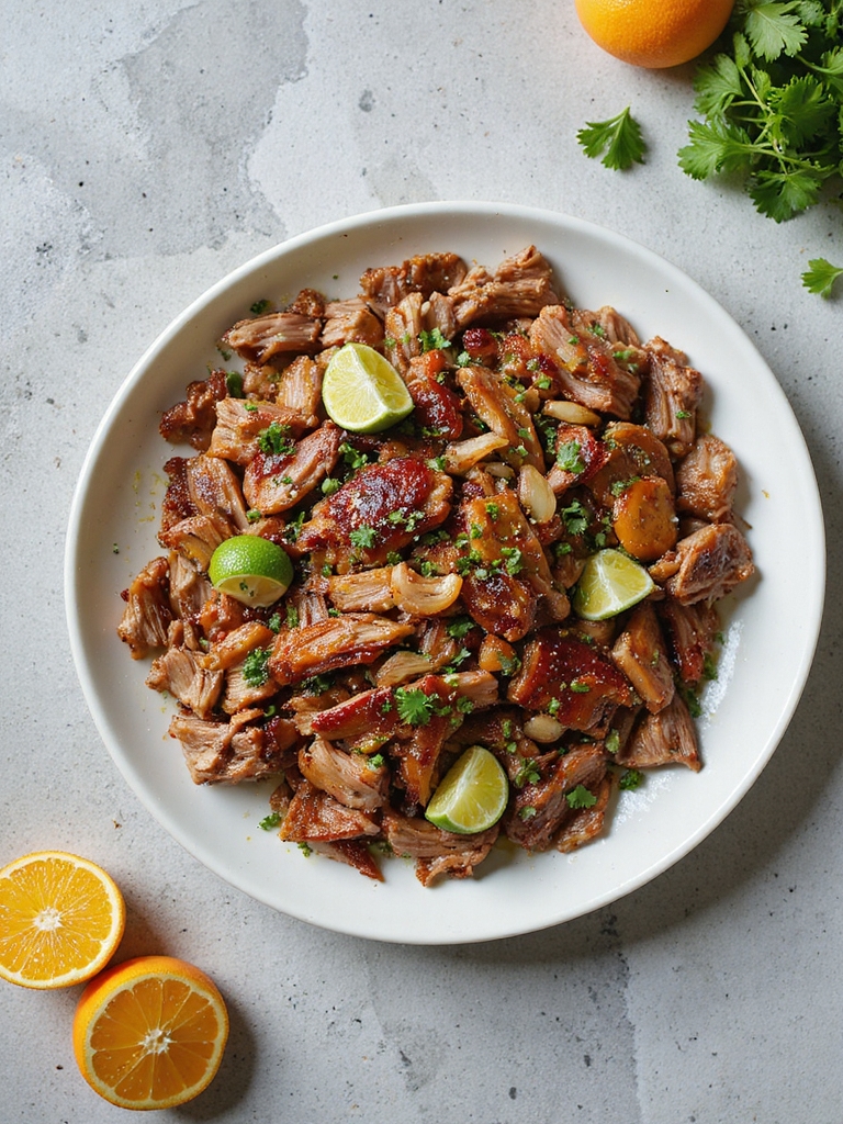 savory tender pork carnitas