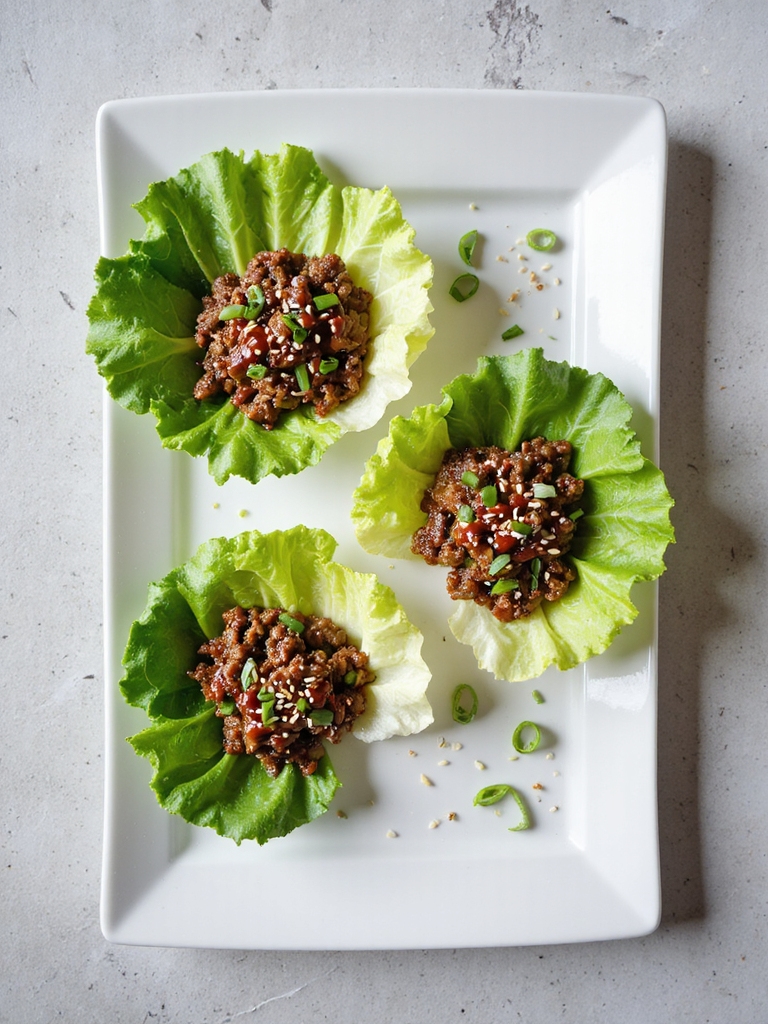 savory teriyaki beef wraps