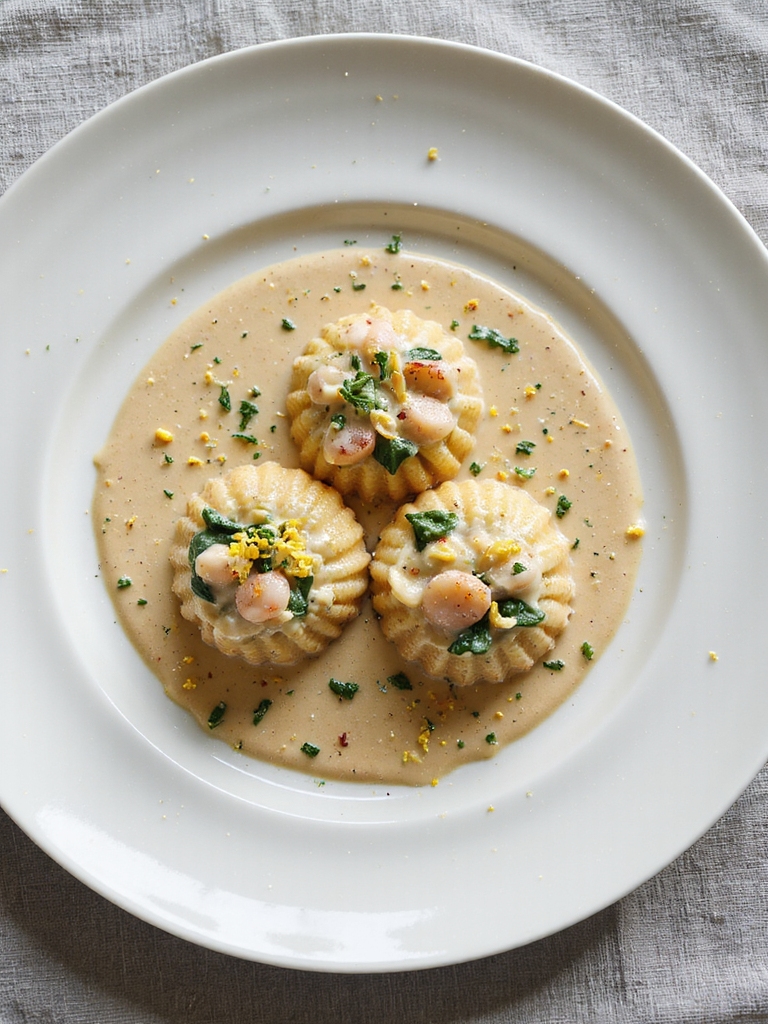 scallops and ricotta delight