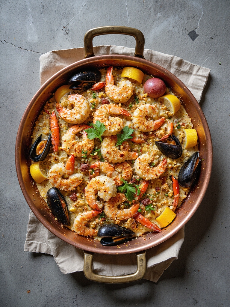 seafood bake flavor enhancement