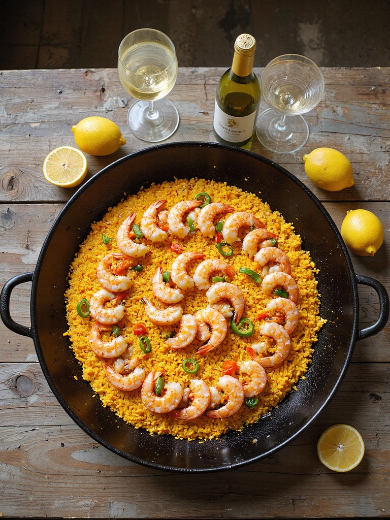 seafood paella wine pairing