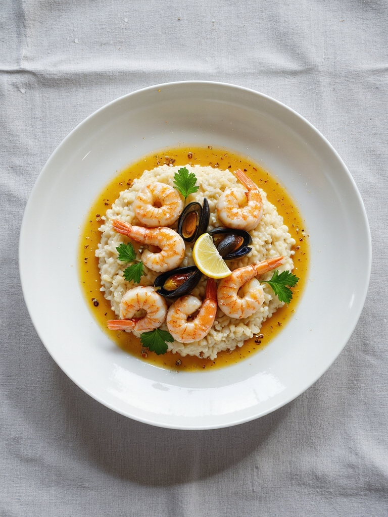 seafood risotto flavor experience