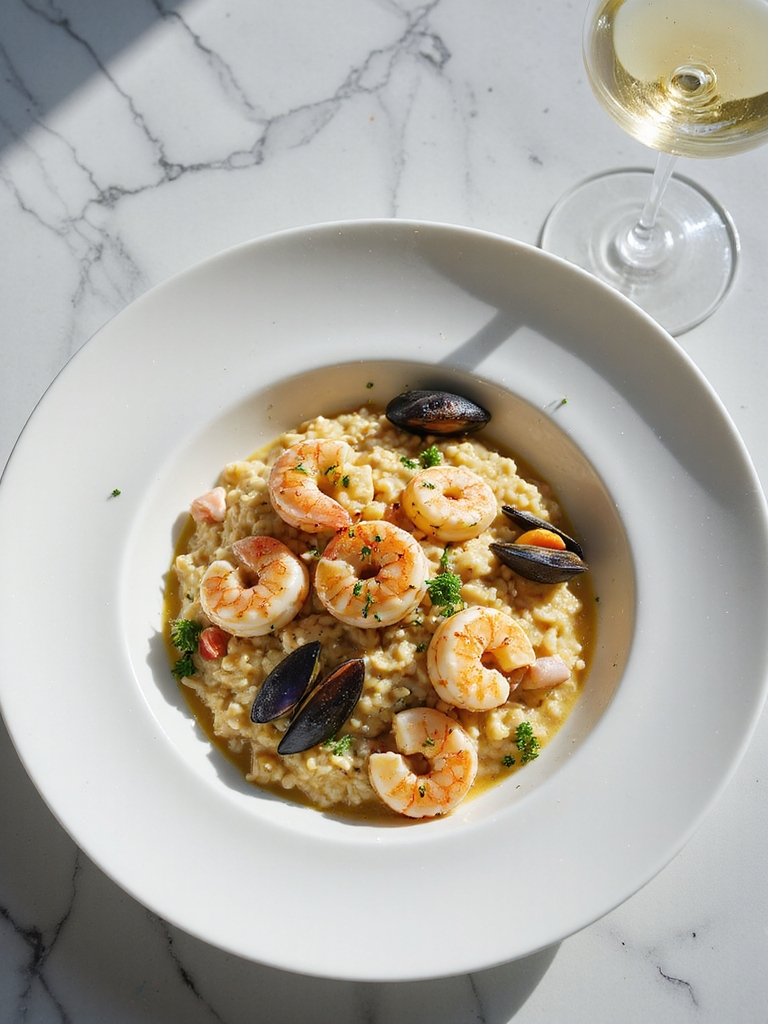 seafood risotto wine pairings