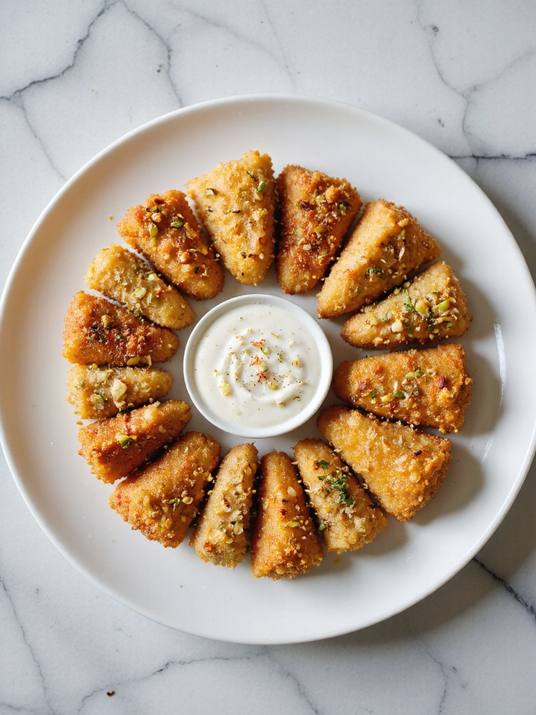seasoned air fryer nuggets