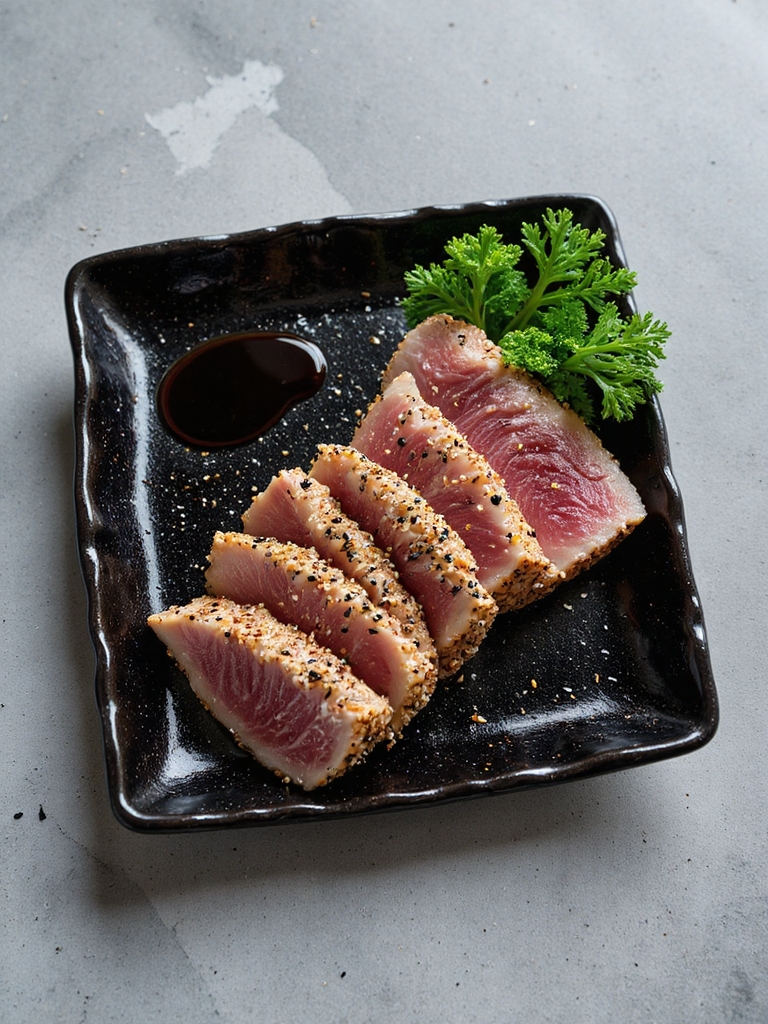 sesame crusted tuna recipe