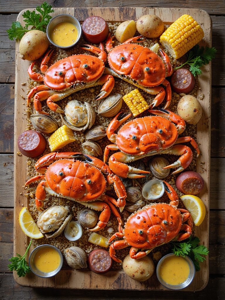 shellfish boil feast recipe