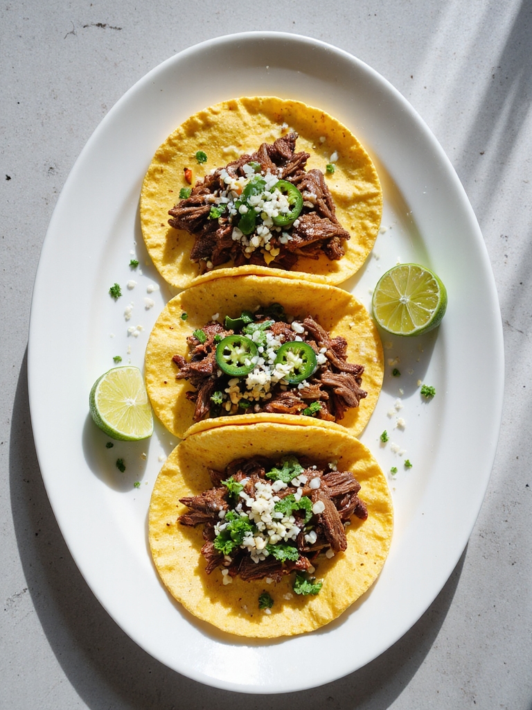 shredded beef taco recipe