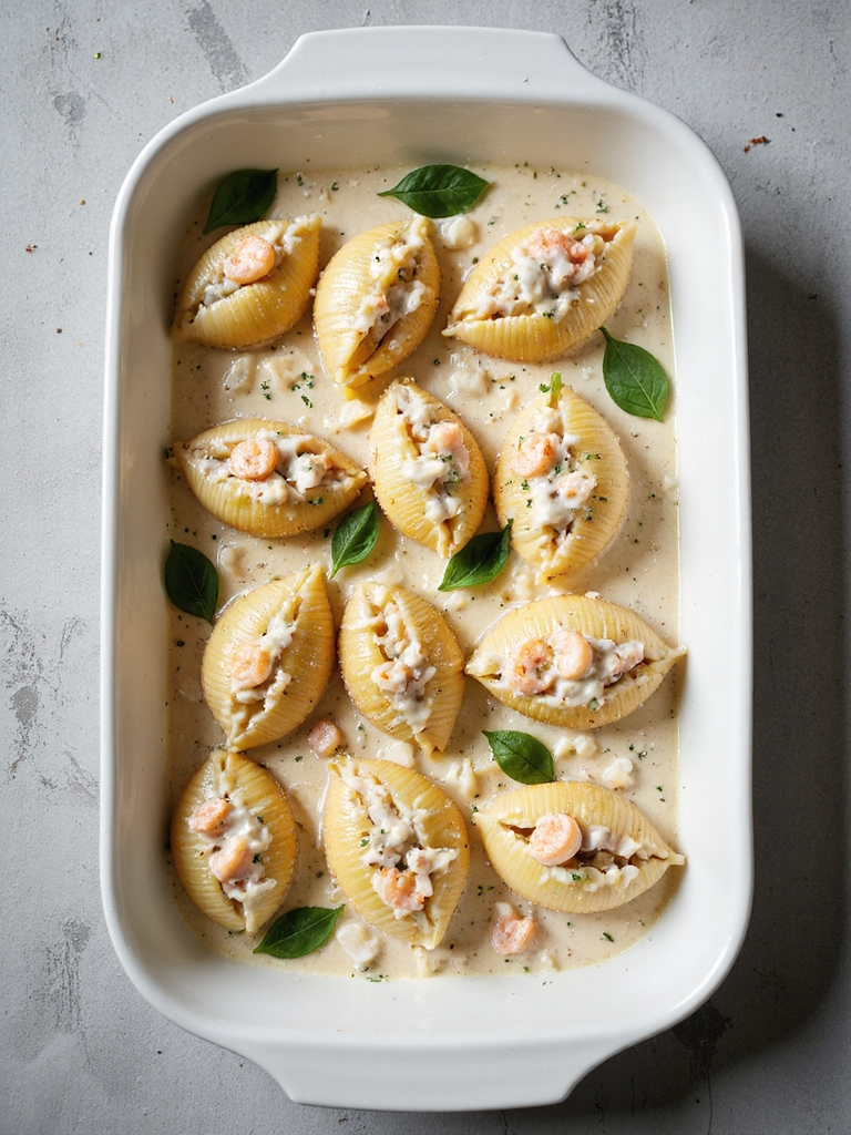 shrimp and parmesan pasta