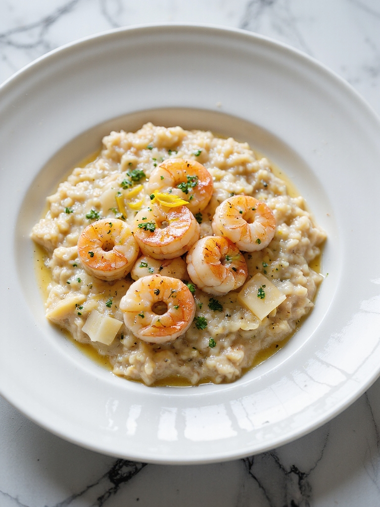 shrimp and scallop risotto