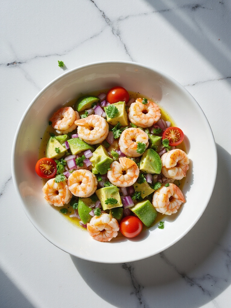 shrimp avocado salad recipe