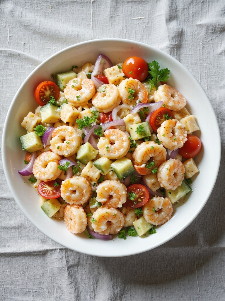 shrimp pasta salad recipe