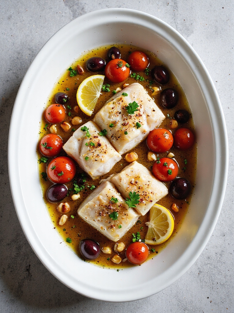 sicilian baked fish delight